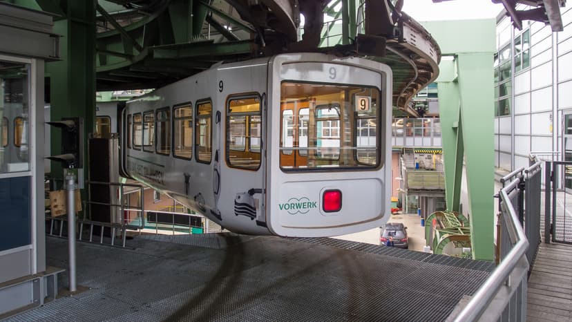 Vohwinkel station, Wuppertal Schwebebahn